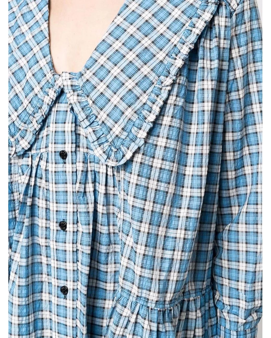 Ganni Dresses Clear Blue