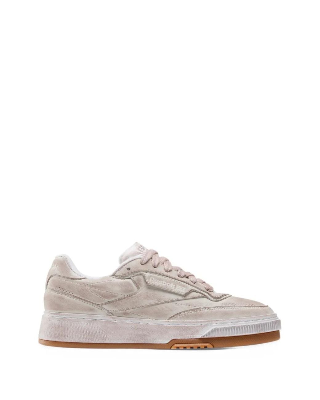 Reebok White Club C 85 Low-Top Sneakers