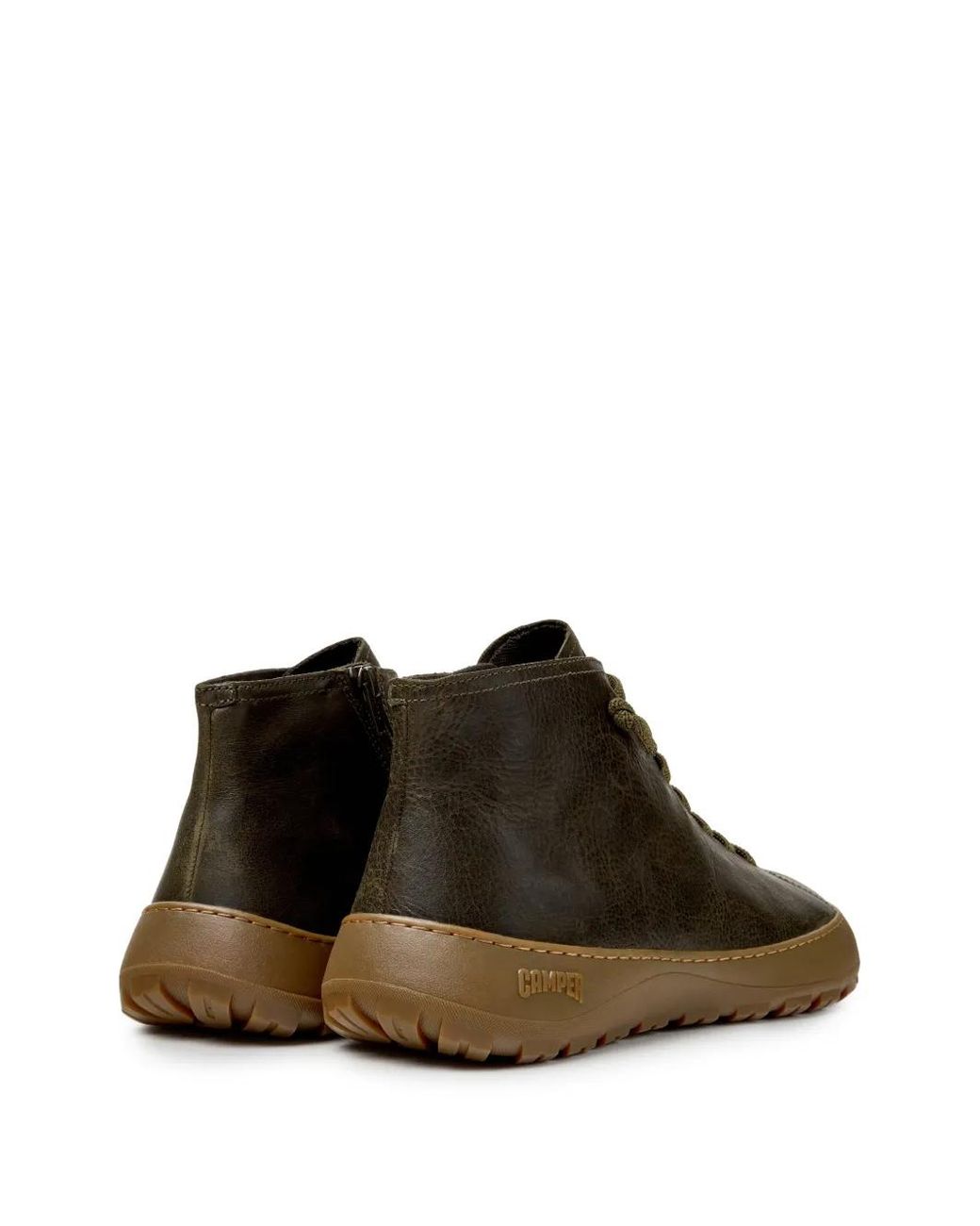 Camper Brown Peu Serra Ankle Boots for men