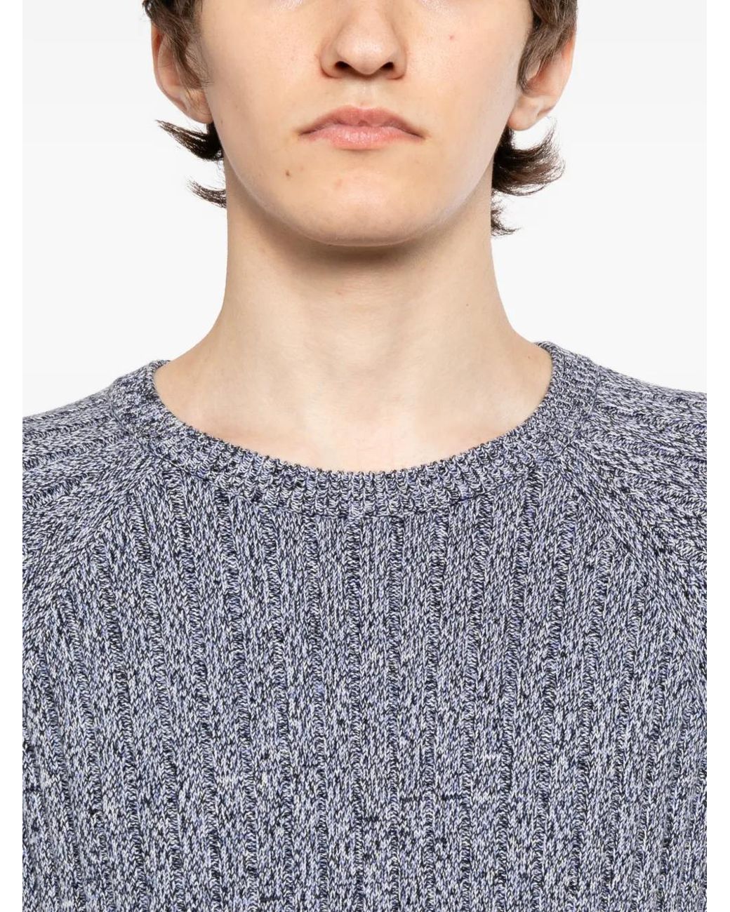Pull En Maille Épaisse N.Peal Cashmere pour homme en coloris Gray
