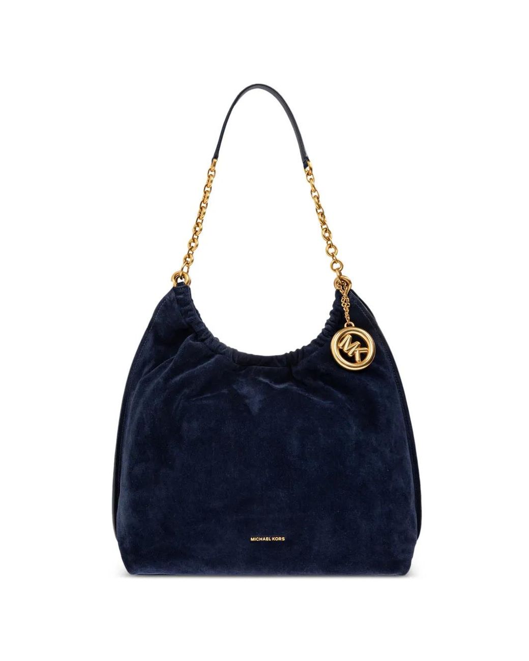 MICHAEL Michael Kors Blue Indie Logo-Charm Tote Bag