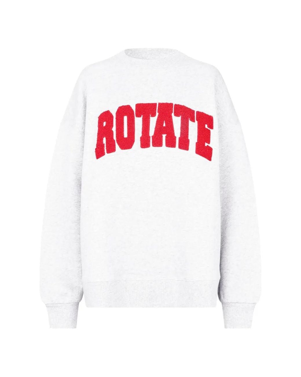 ROTATE BIRGER CHRISTENSEN White Logo-Appliqué Sweater
