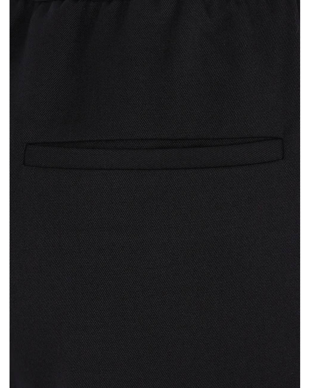 Ter Et Bantine Black New Easy Fit Elasticated Trousers