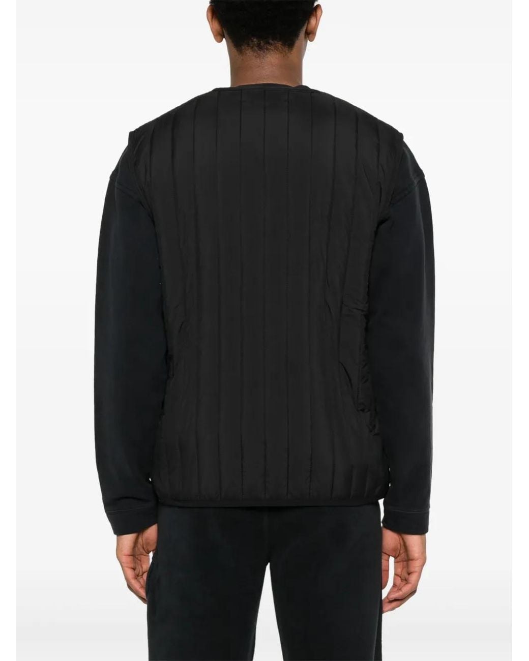 Rains Black Quilted Gilet