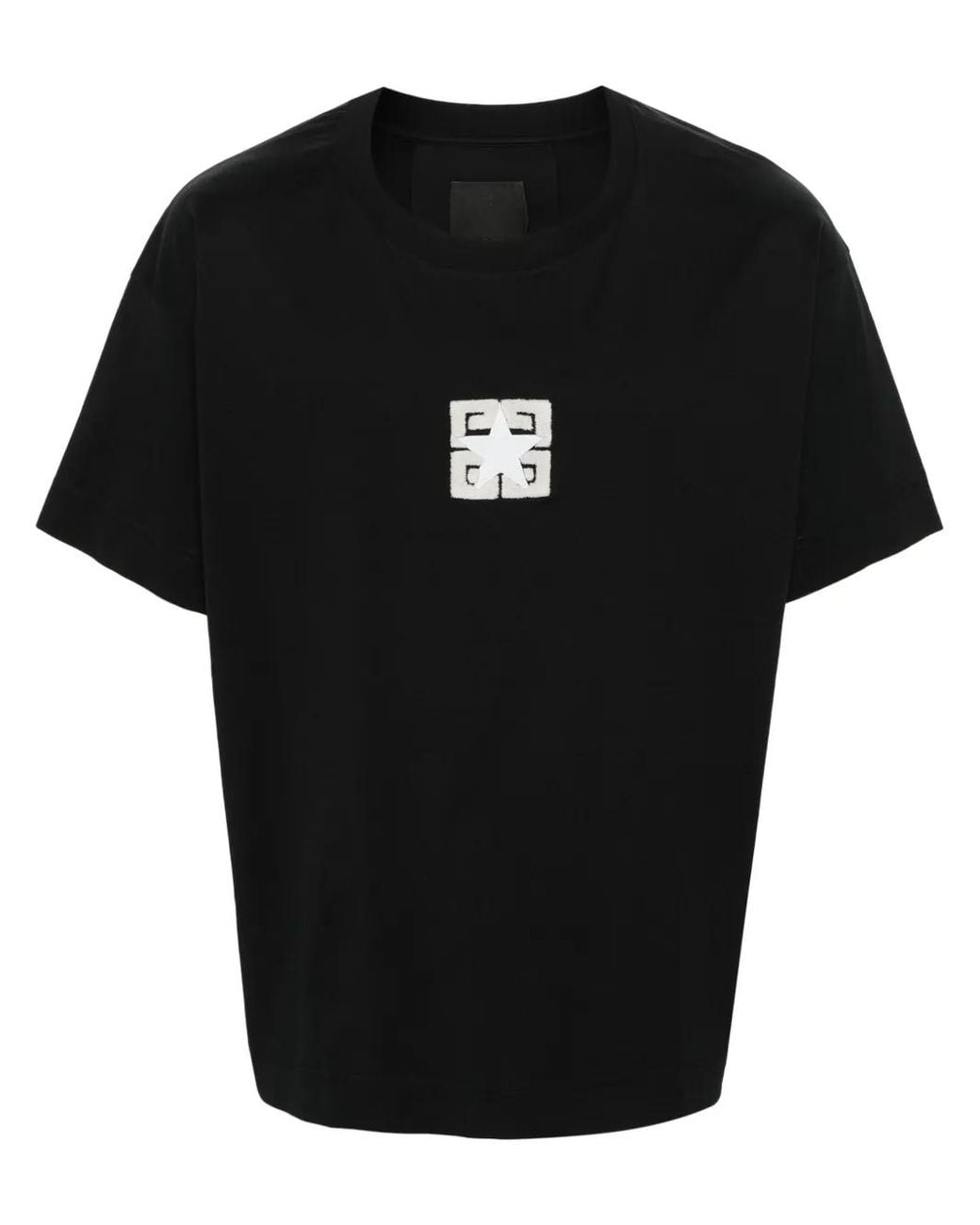Givenchy Black 4G Stars T-Shirt for men