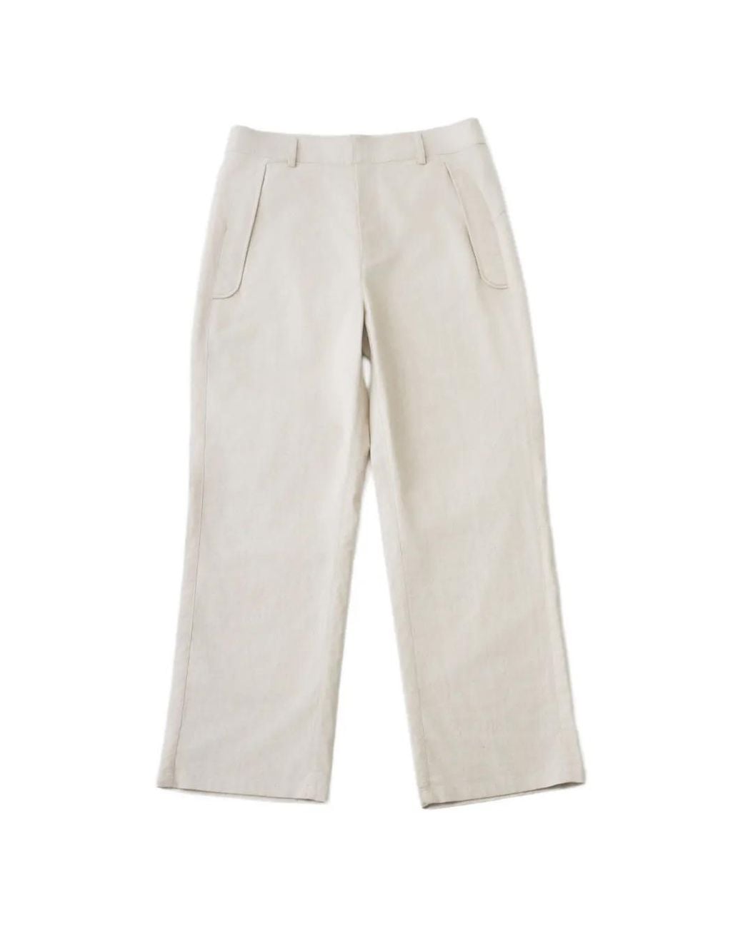 Hiking Patrol White Path Zip Pocket Trousers