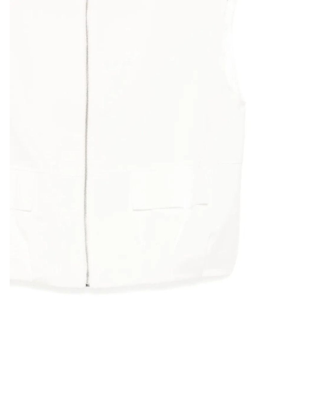 Bambah White Gilet Bubble
