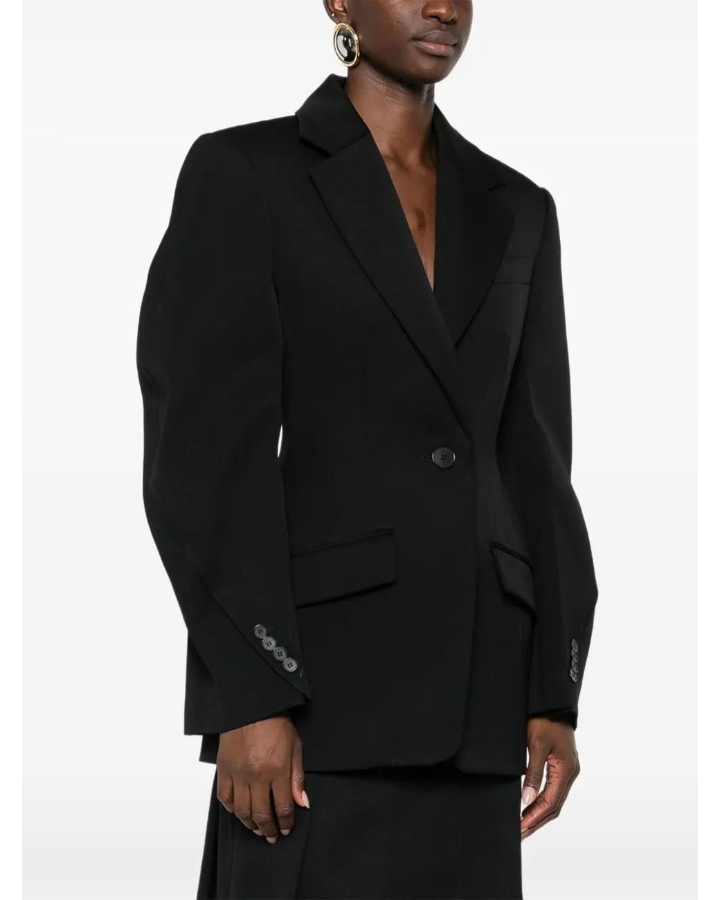 Givenchy Black Wool Blazer