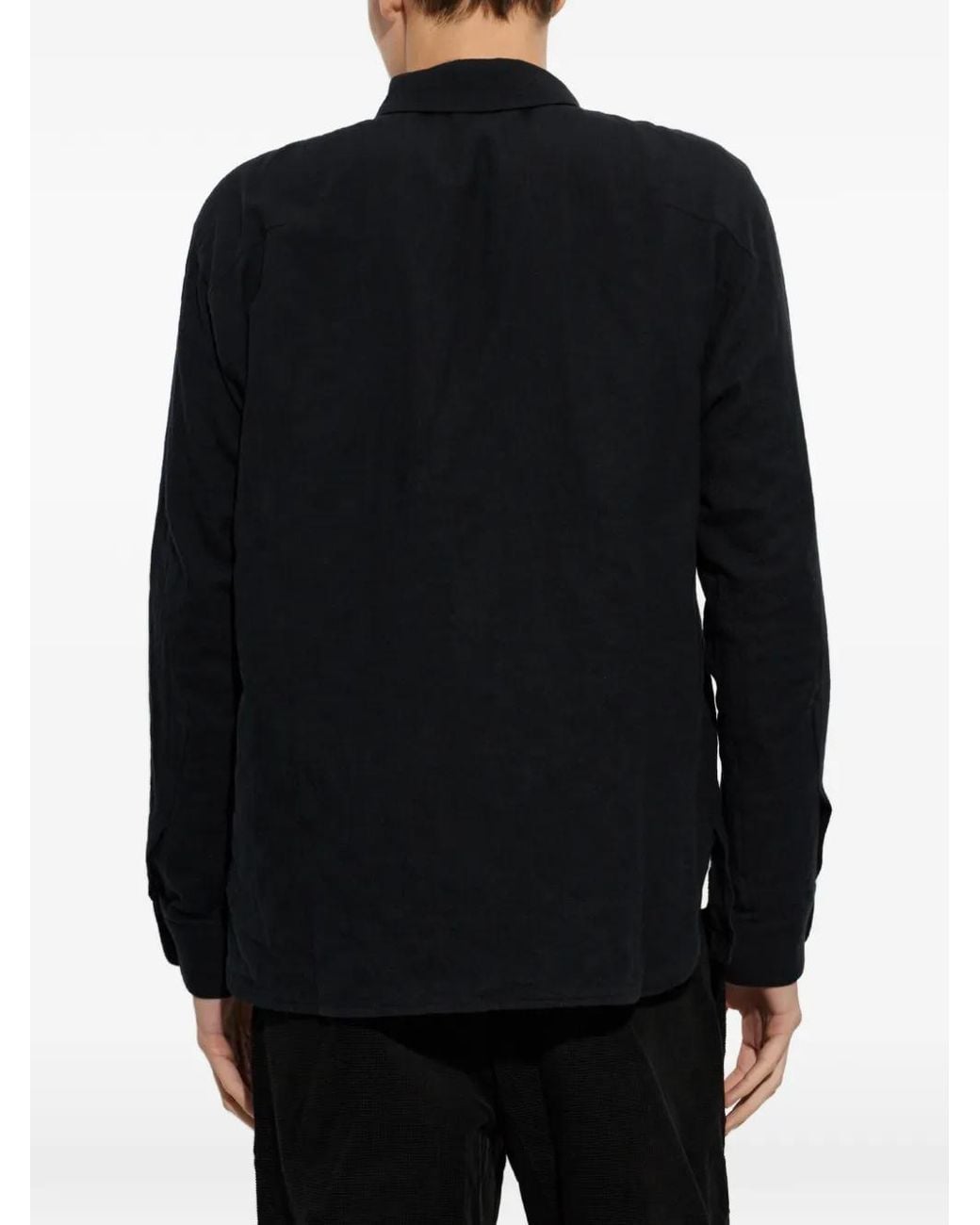 Post Archive Faction PAF Black Concealed-Fastening Lightweight Jacket for men