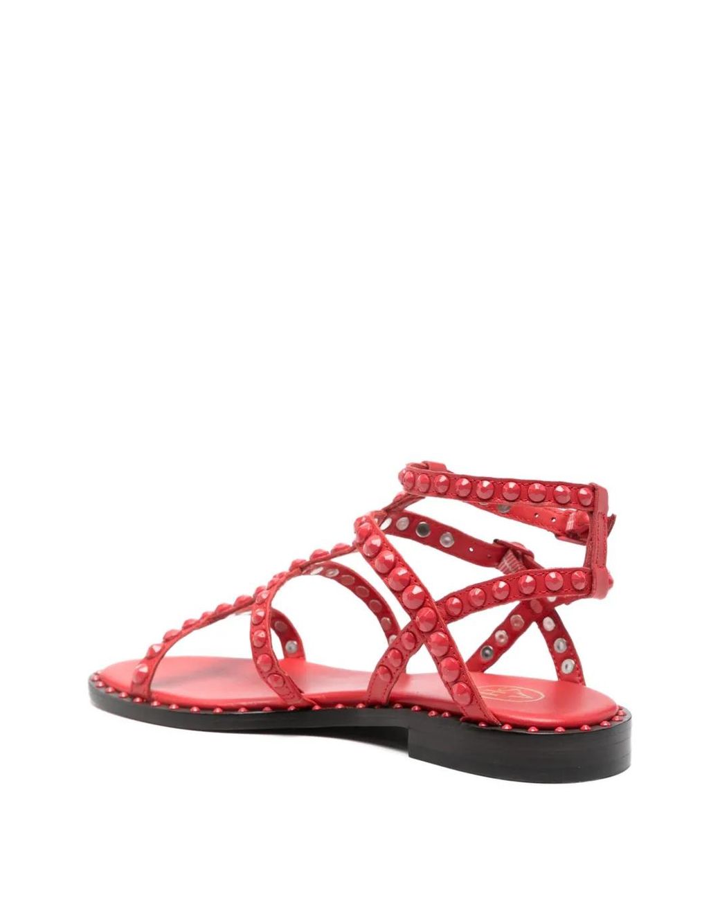 Ash Red Precious Studded Sandals