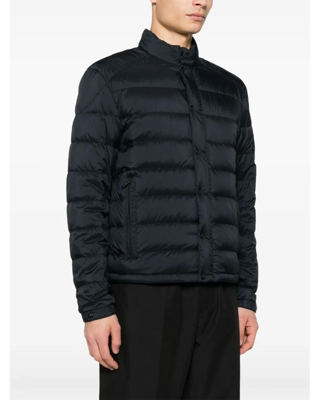 Moncler Blue Selves Jacket for men