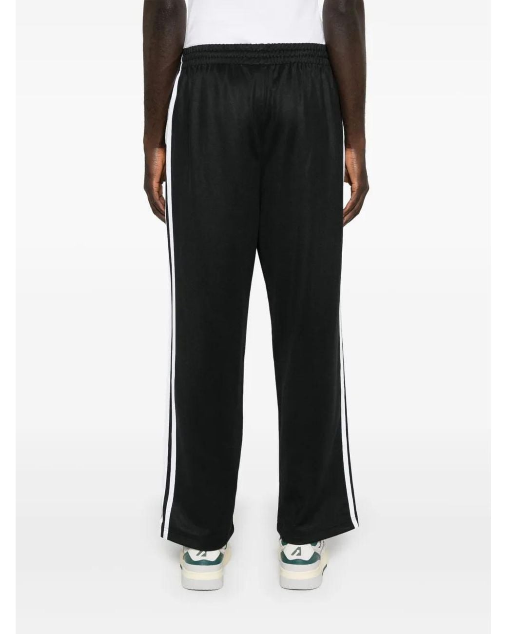 Adidas Black 3-Stripes Logo Track Pants