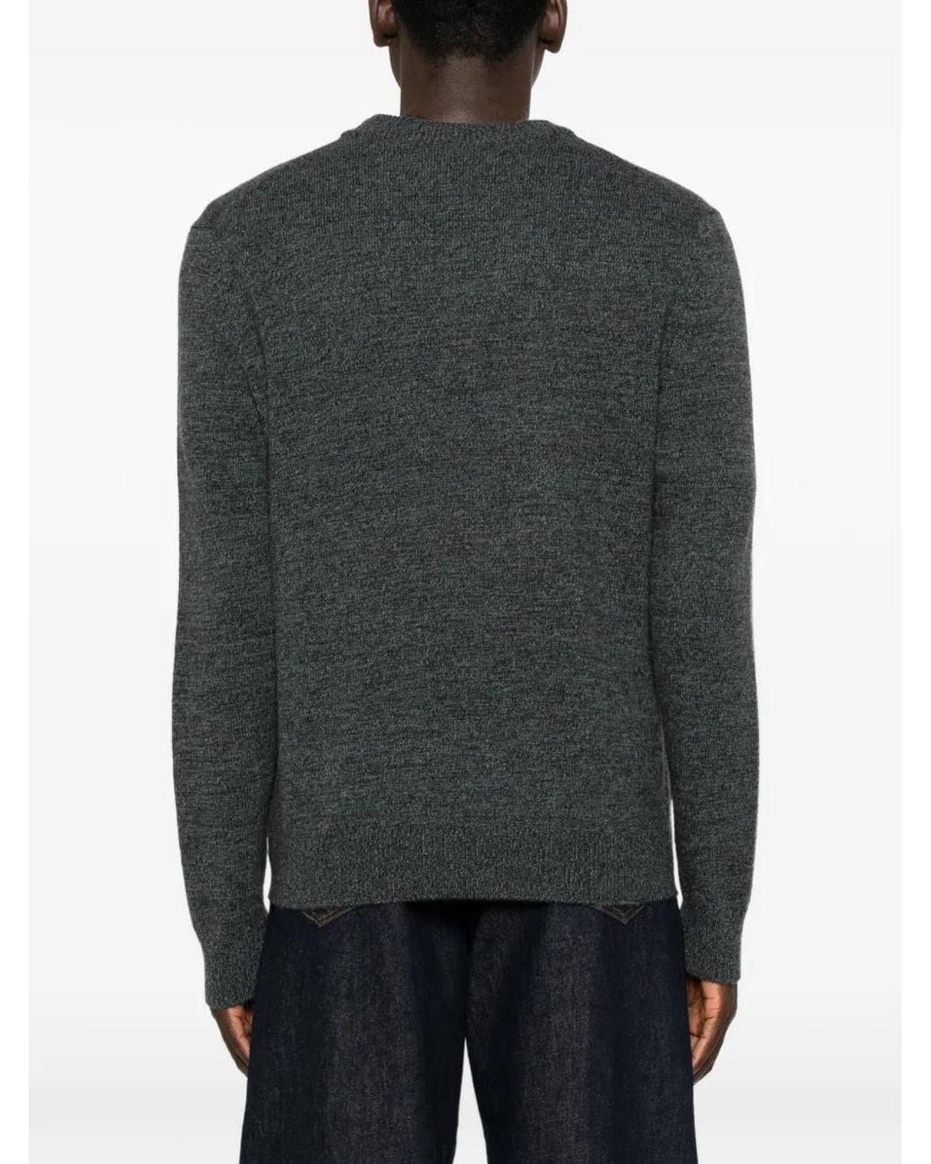 Bompard Green Round-Neck Sweater for men