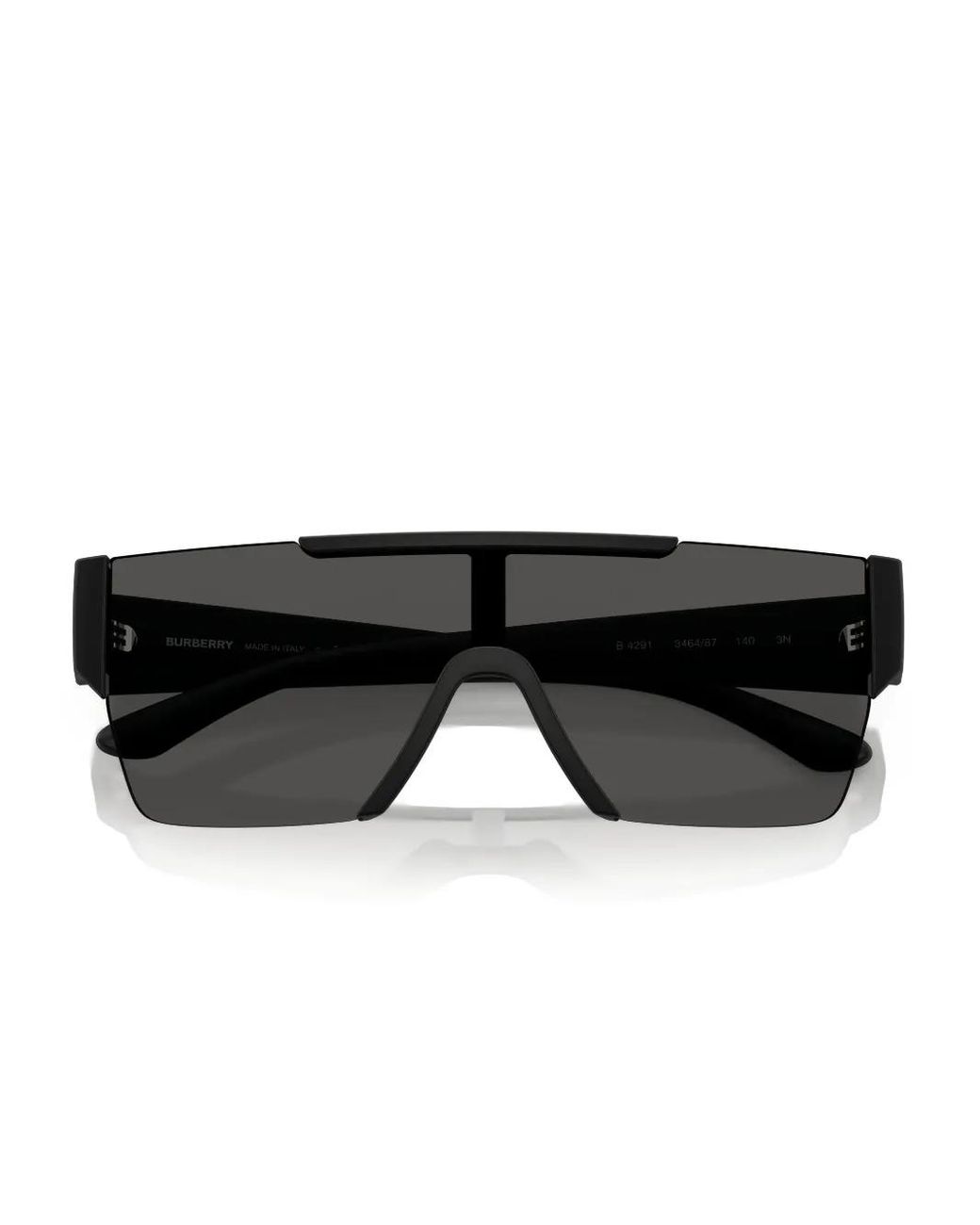 Burberry Gray Shield Sunglasses for men