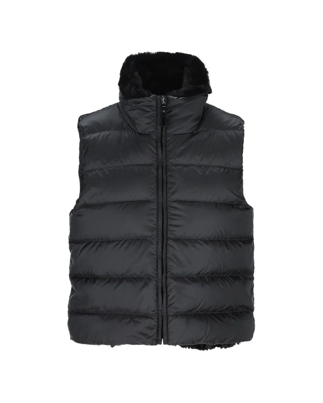 Chaleco Acolchado Reversible Max Mara de color Black