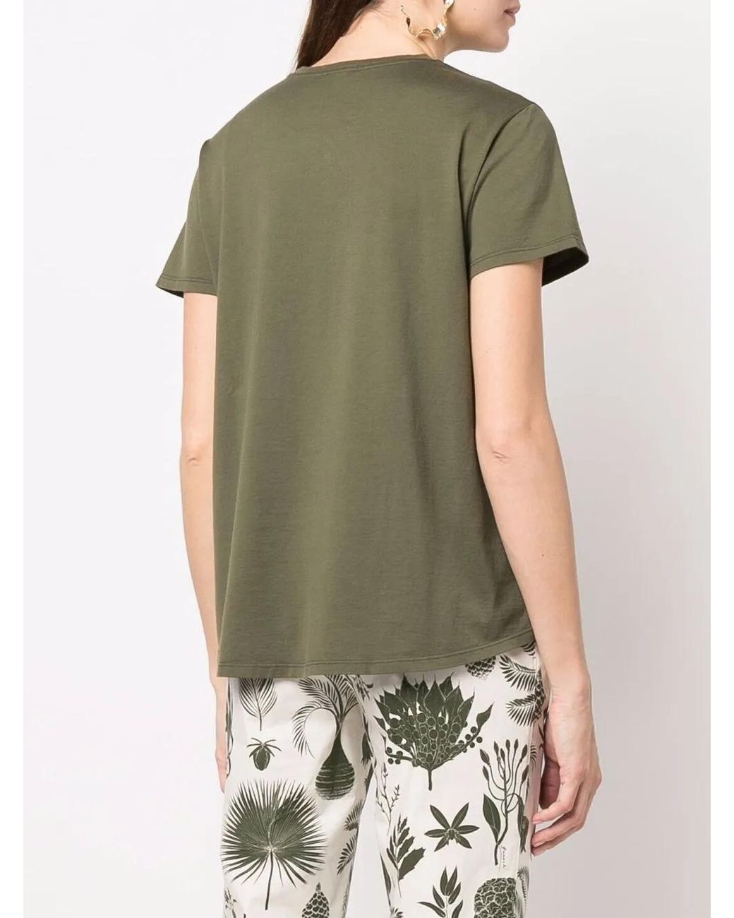 Aspesi Green Jersey-Knit T-Shirt