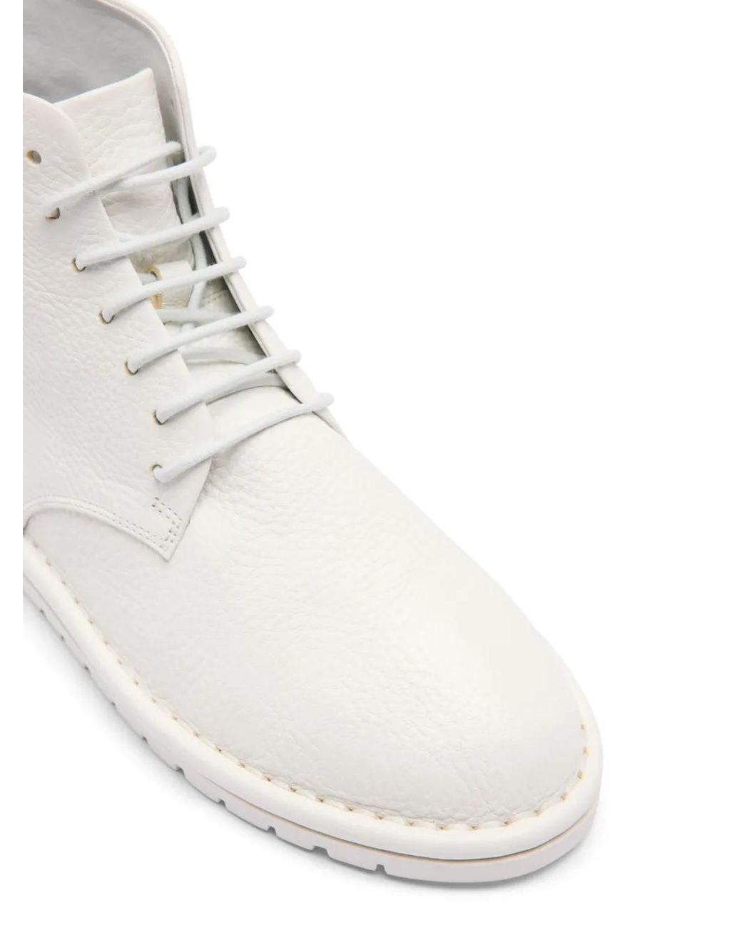 Marsèll White Sancrispa Boots