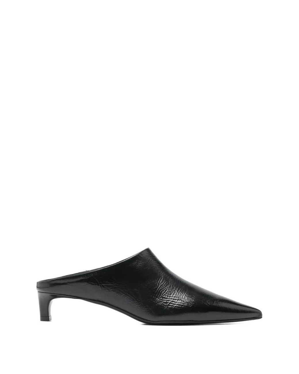 Mules A Punta di Jil Sander in Black
