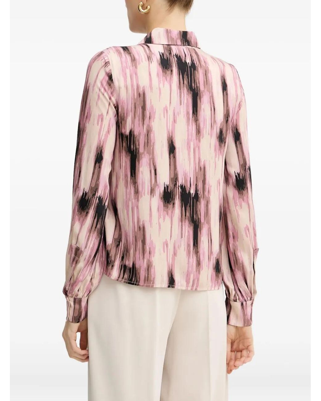 Silvian Heach Pink Button-Cuff Shirt