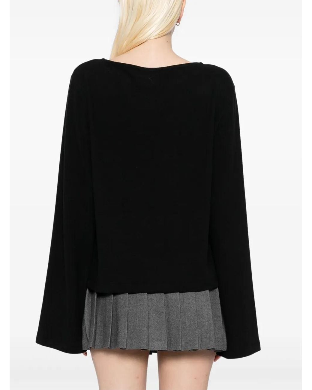 Reformation Black Eternity Top