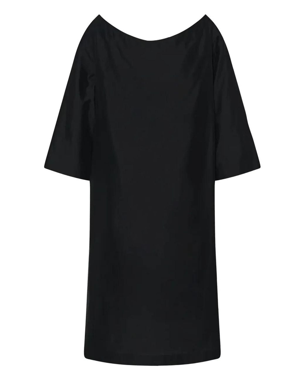 The Row Black Miki Batwing Dress