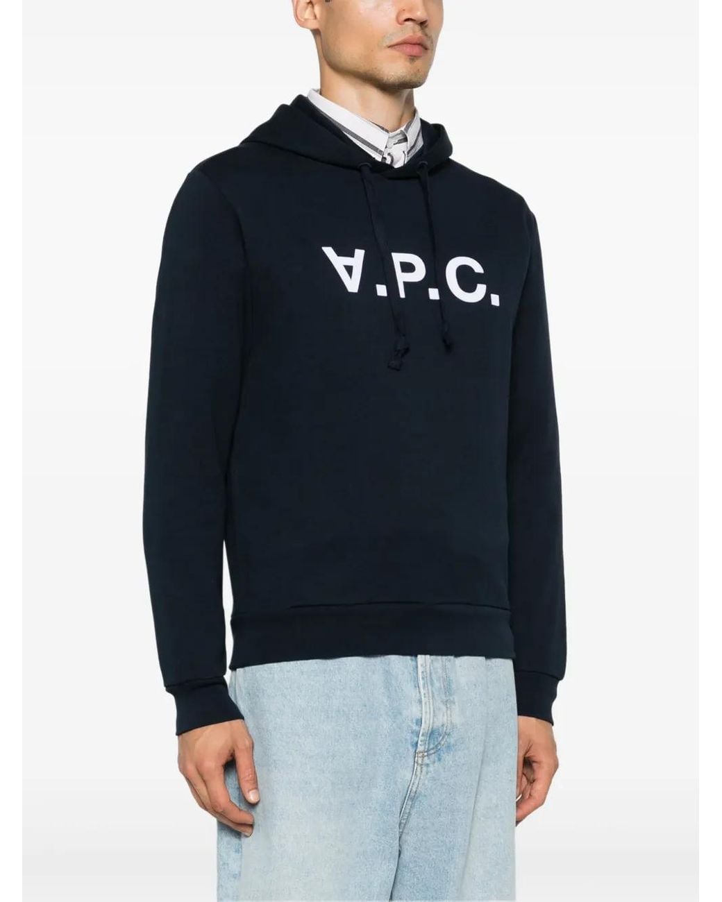 A.P.C. Blue Standard Grand Vpc Hoodie