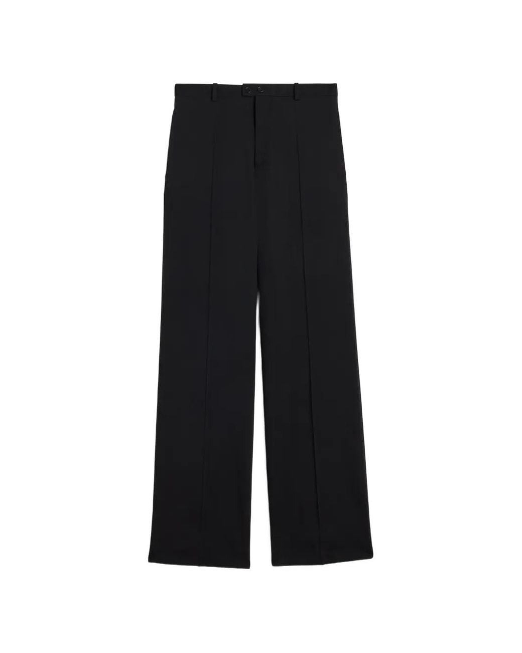 Jil Sander Black Straight-Leg Trousers for men