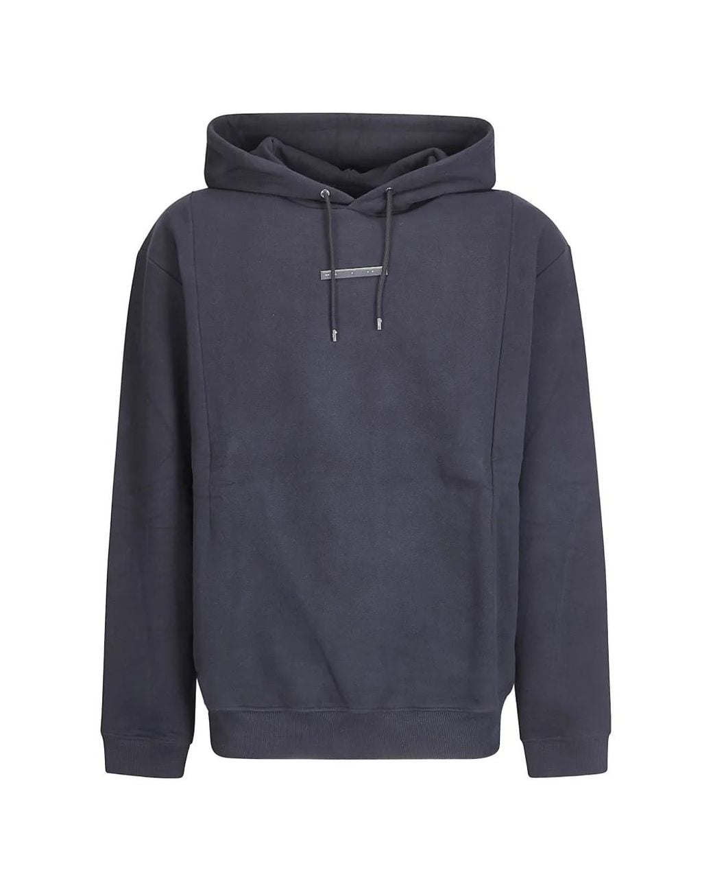 HELIOT EMIL Blue Hooded Sweatshirt for men