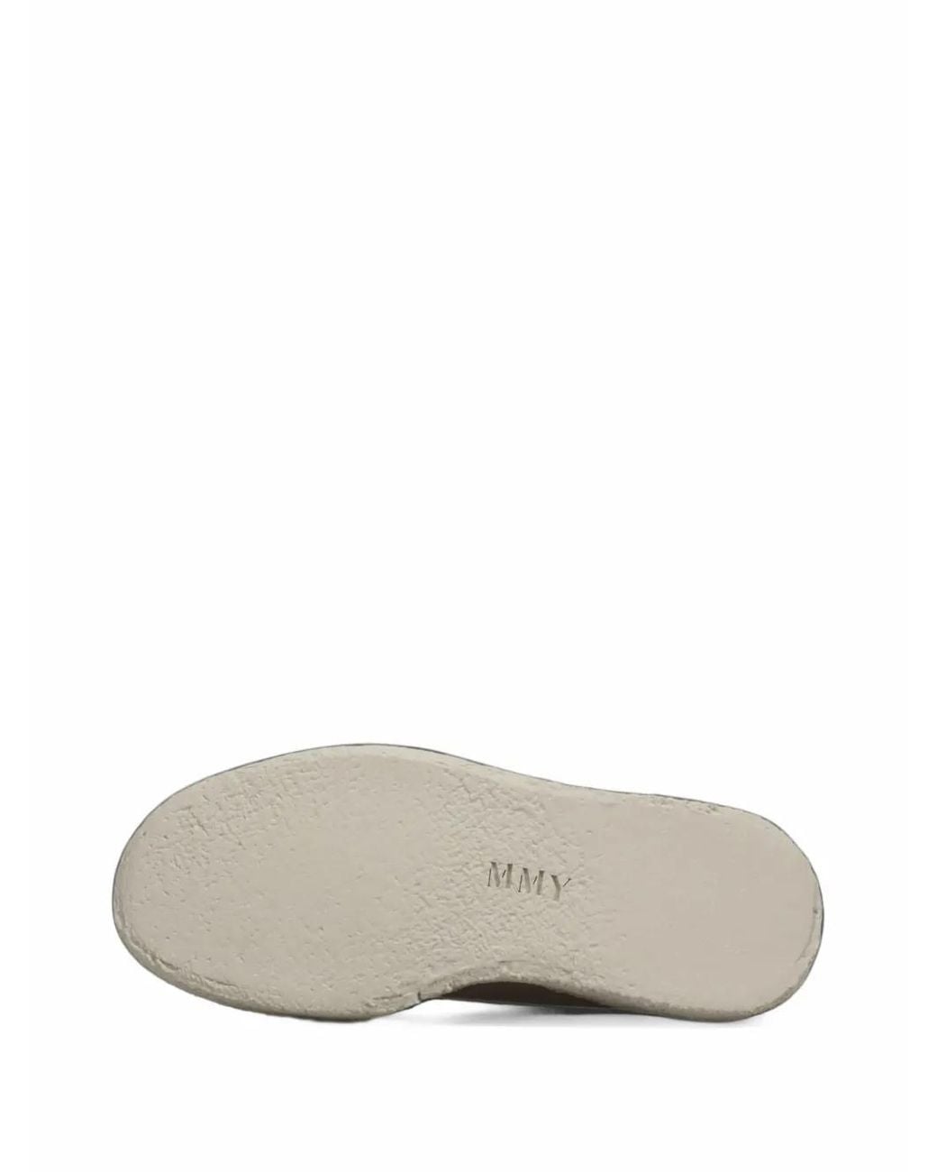 Maison Mihara Yasuhiro Gray "Mark"Canvas Monkey Shoes for men