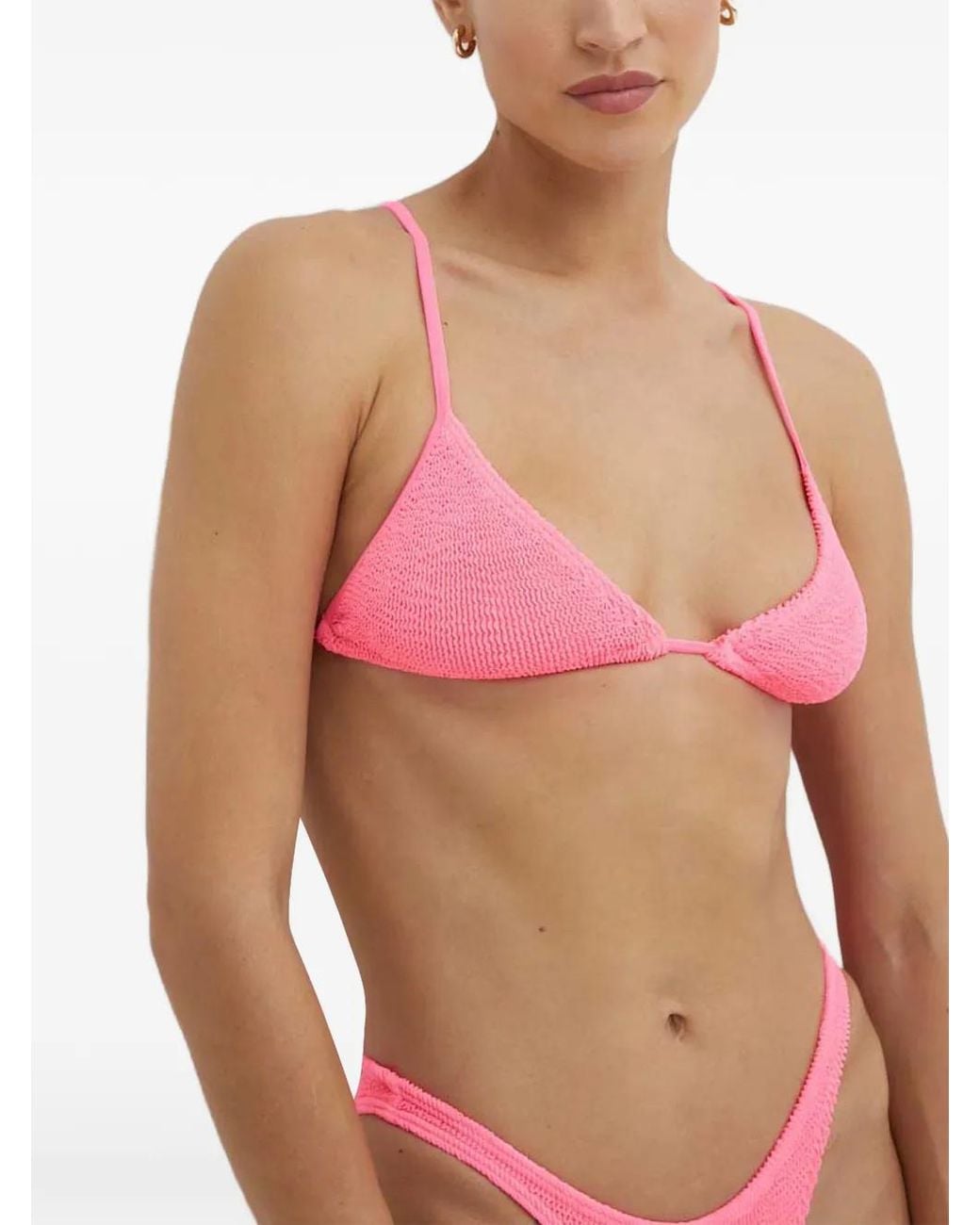 Bikini À Bonnets Triangles Bondeye en coloris Pink