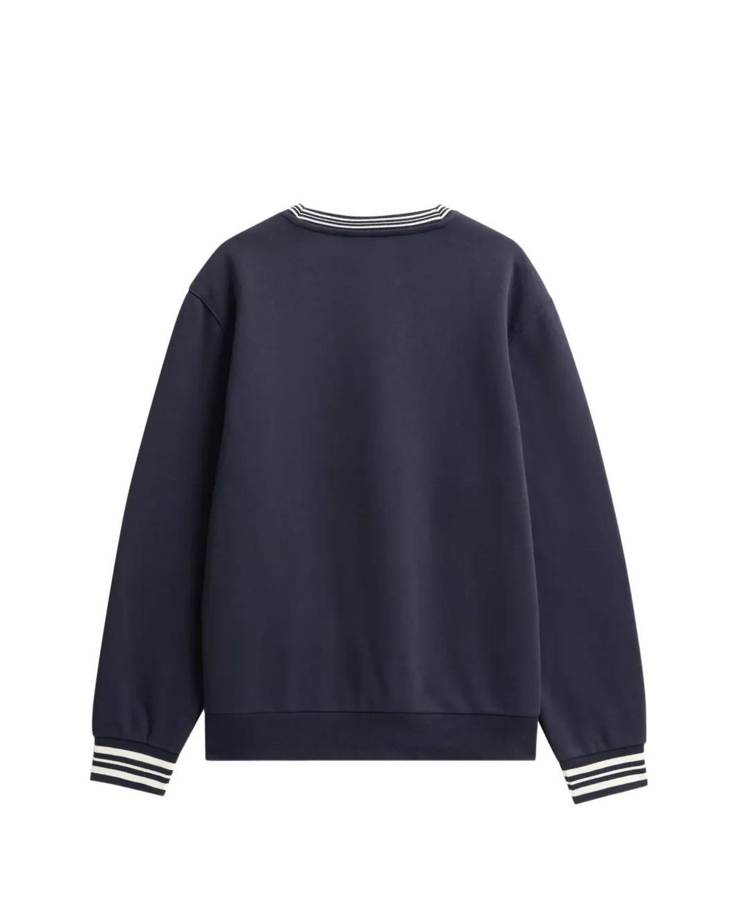Pringle of Scotland Blue Logo-Embroidered Sweatshirt