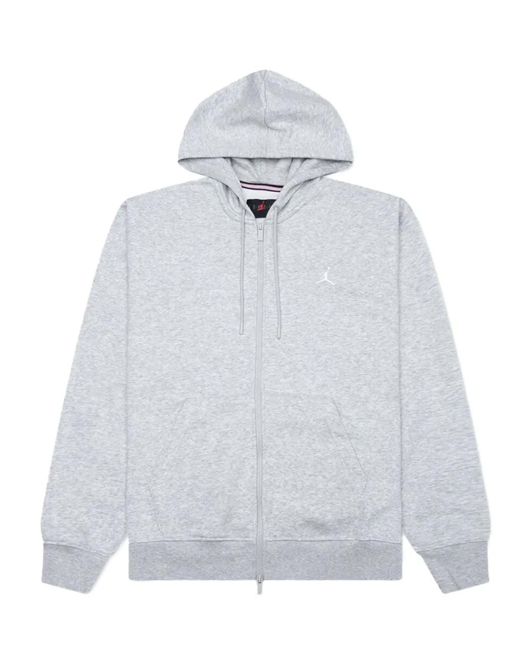 Nike White Brooklyn Fleece Zip-Up Hoodie for men