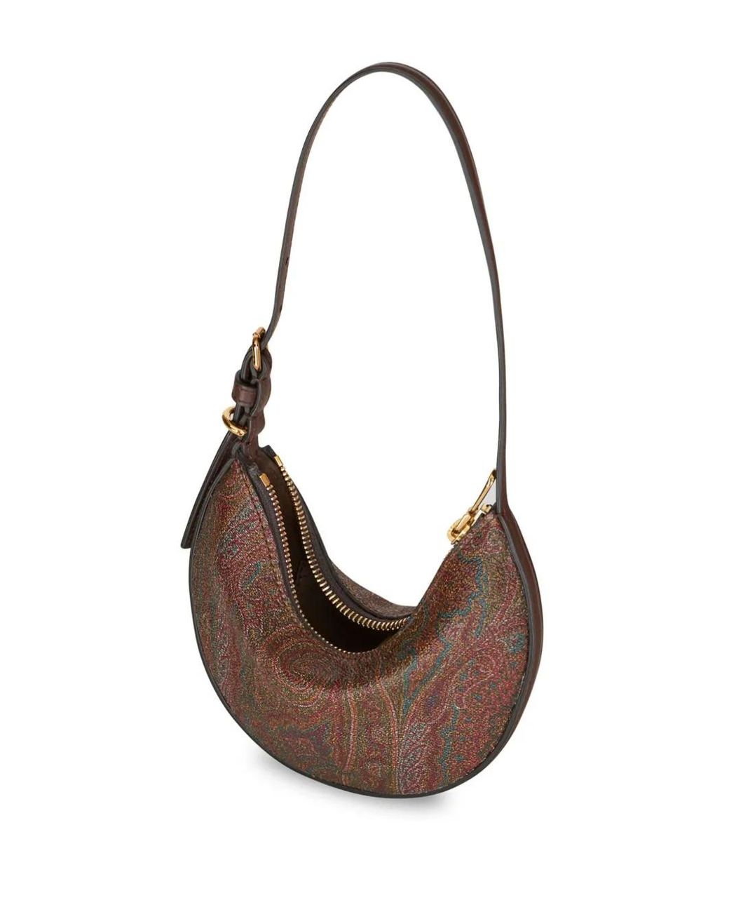 Etro Brown Essential Mini Shoulder Bag