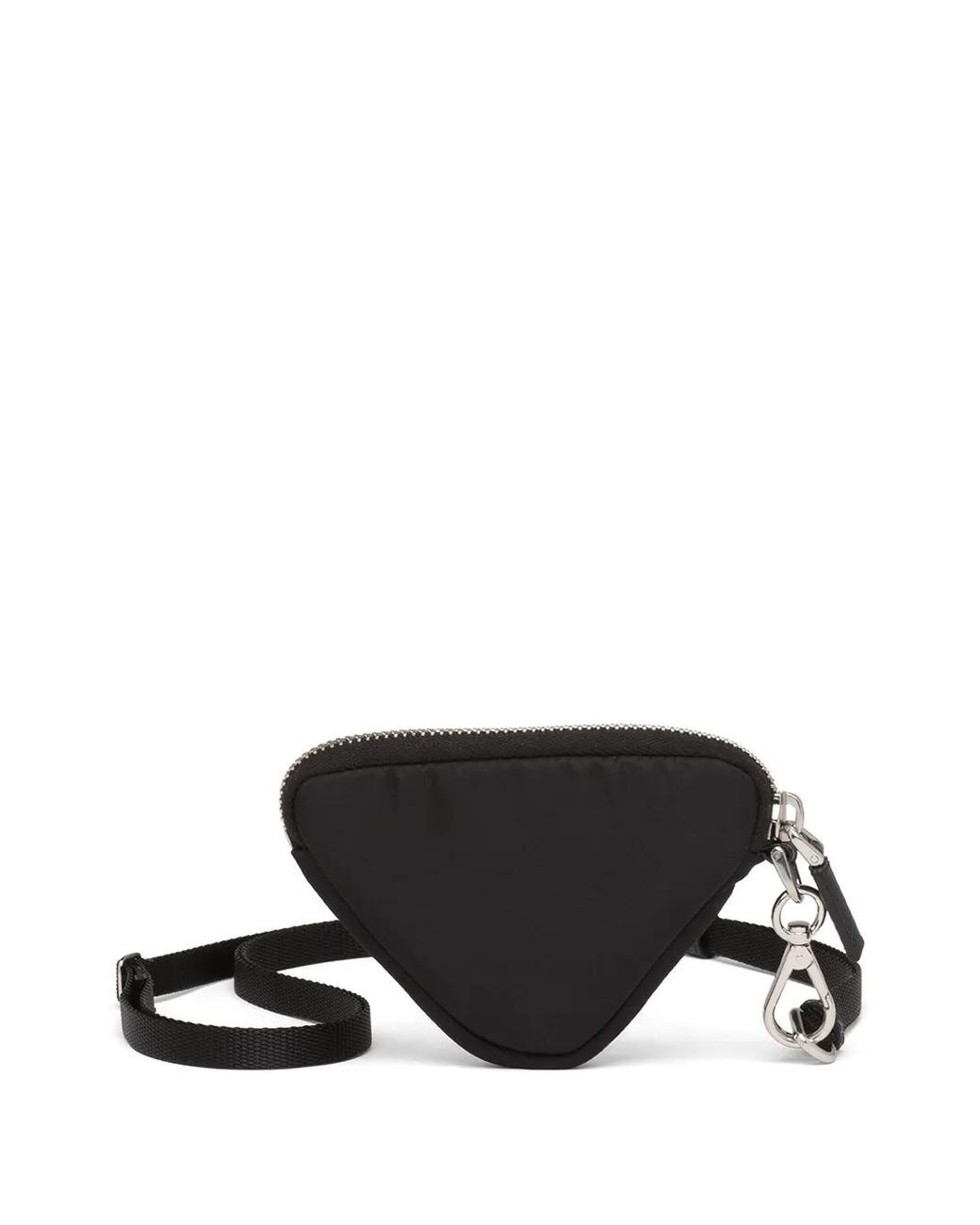 Prada Black Re-Nylon Logo Pouch for men