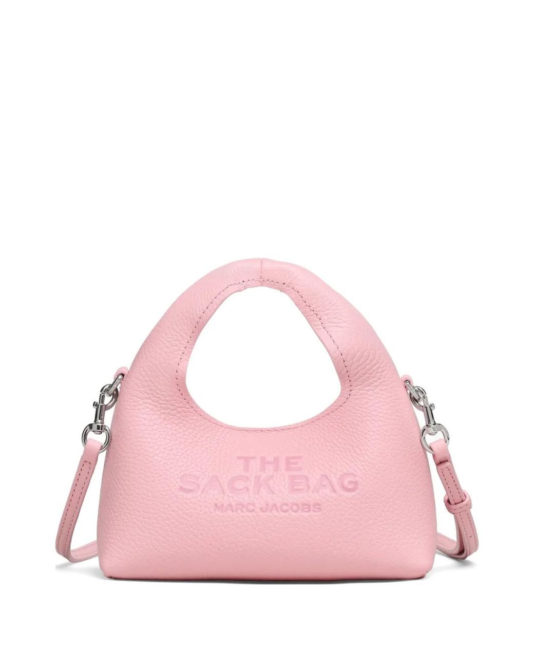 Marc Jacobs Pink The Crossbody Sack Micro Handbag