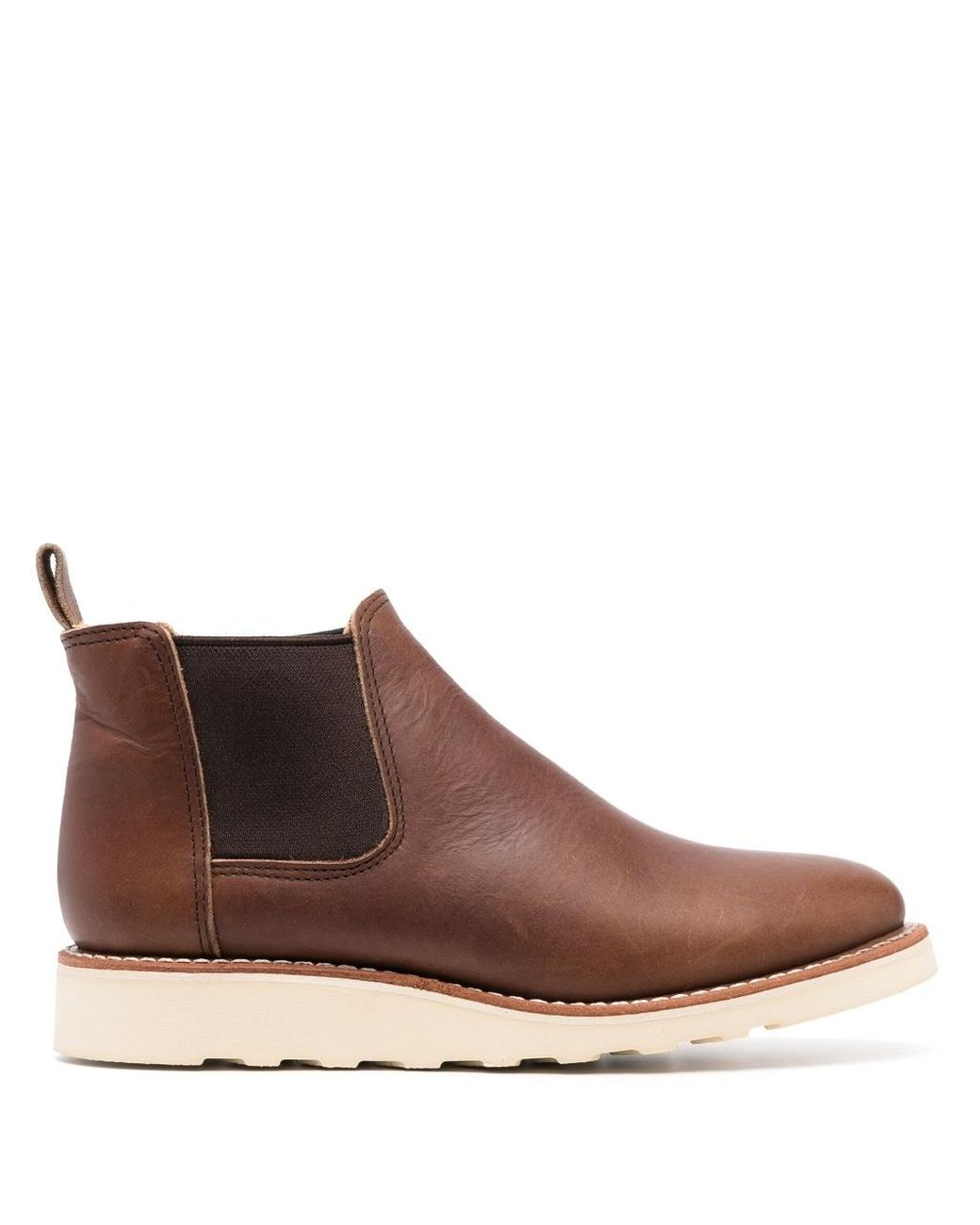 Red Wing Classic Chelsea Boots in Brown Lyst