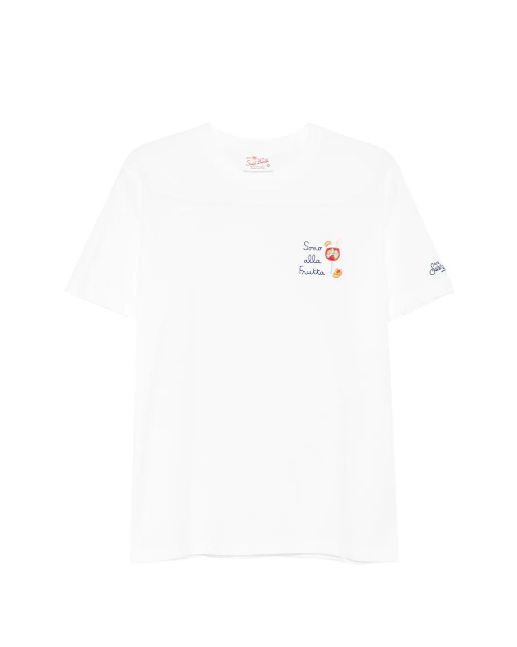 Mc2 Saint Barth White Portofino T-Shirt for men