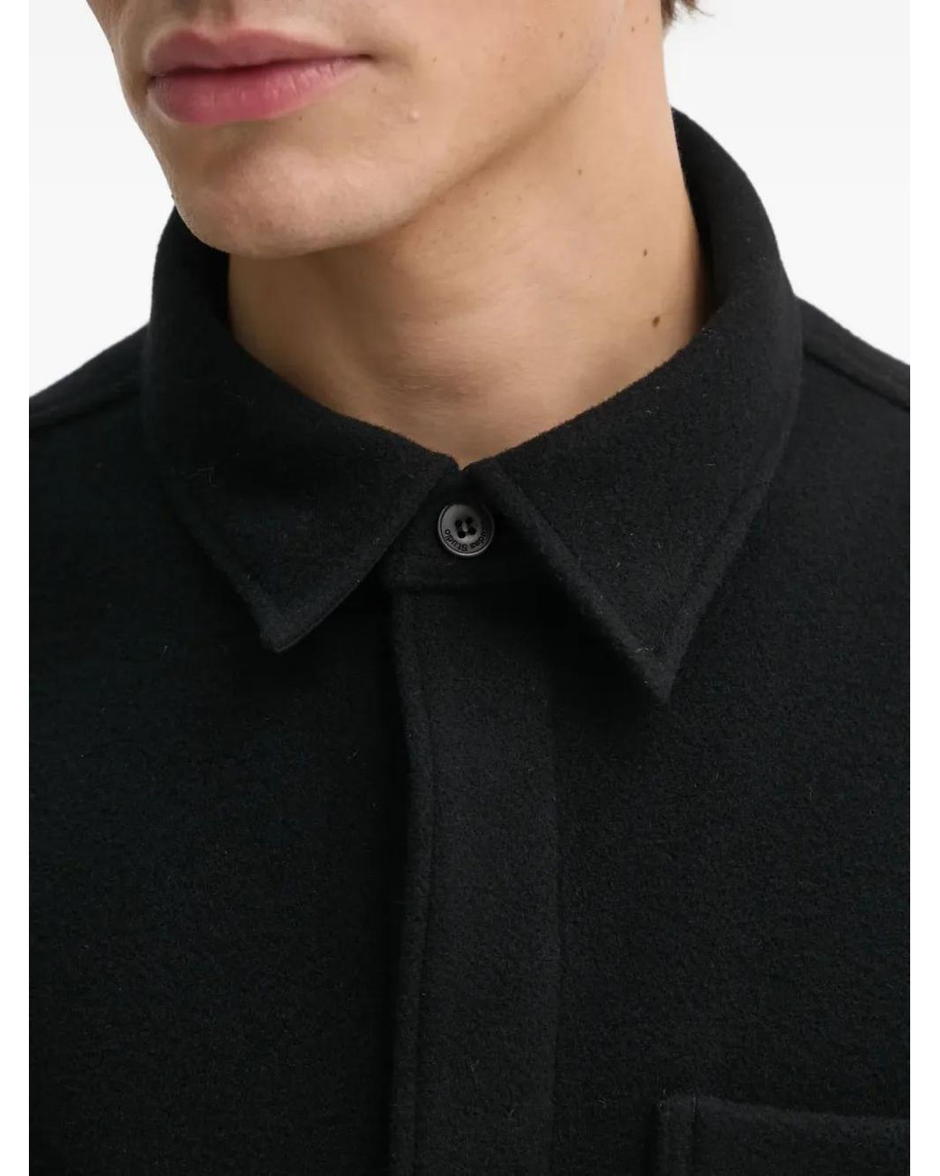 Chaqueta Con Bolsillo De Pico Etudes Studio de hombre de color Black