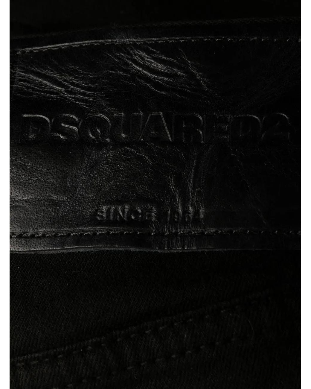 DSquared² Low-Rise Flared Jeans in het Black