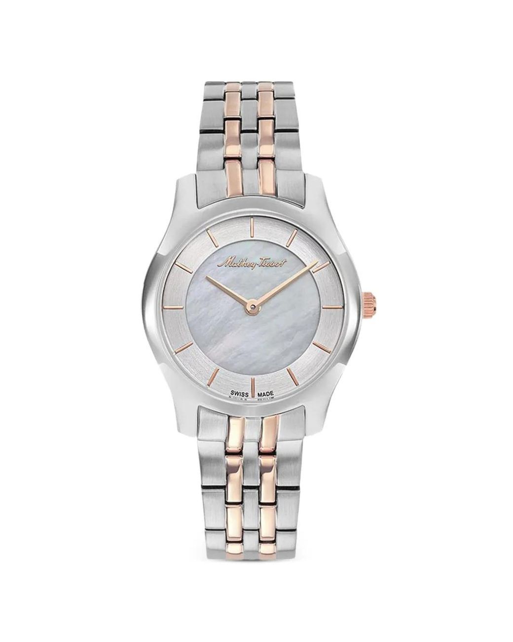 Mathey-Tissot White Tacy 32Mm Watch