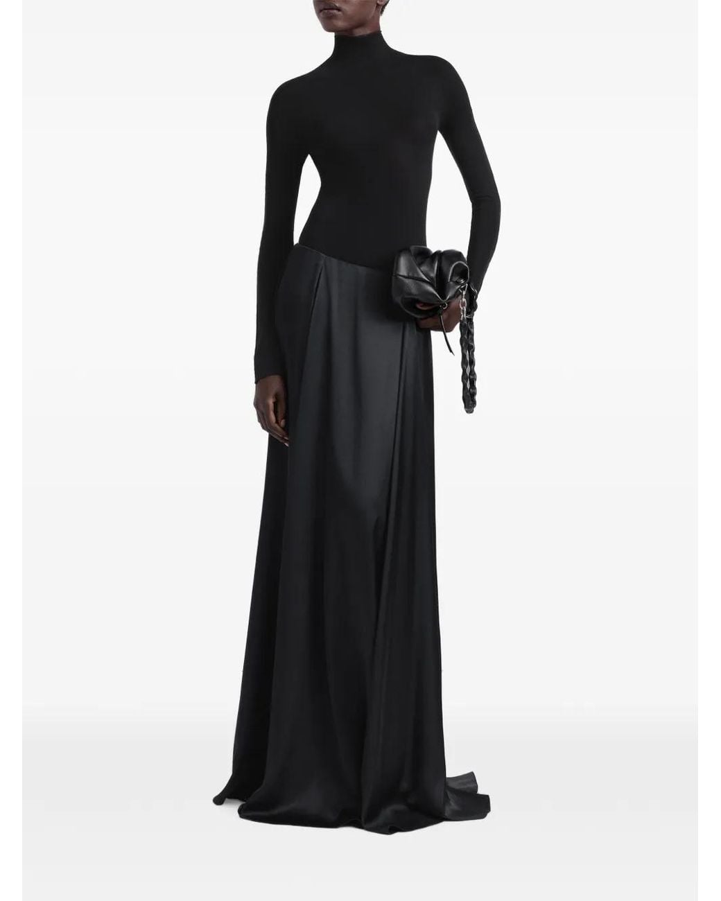 Maison Margiela Black Long-Sleeve Bodysuit
