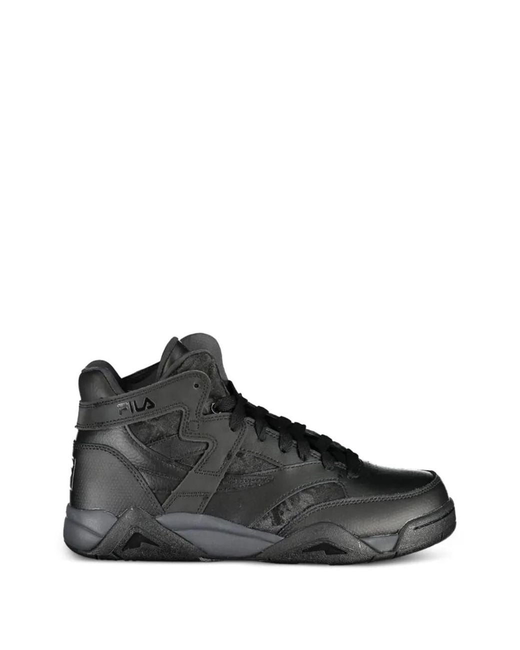 Fila Black Grant Hill 2 Mid-Top Sneakers