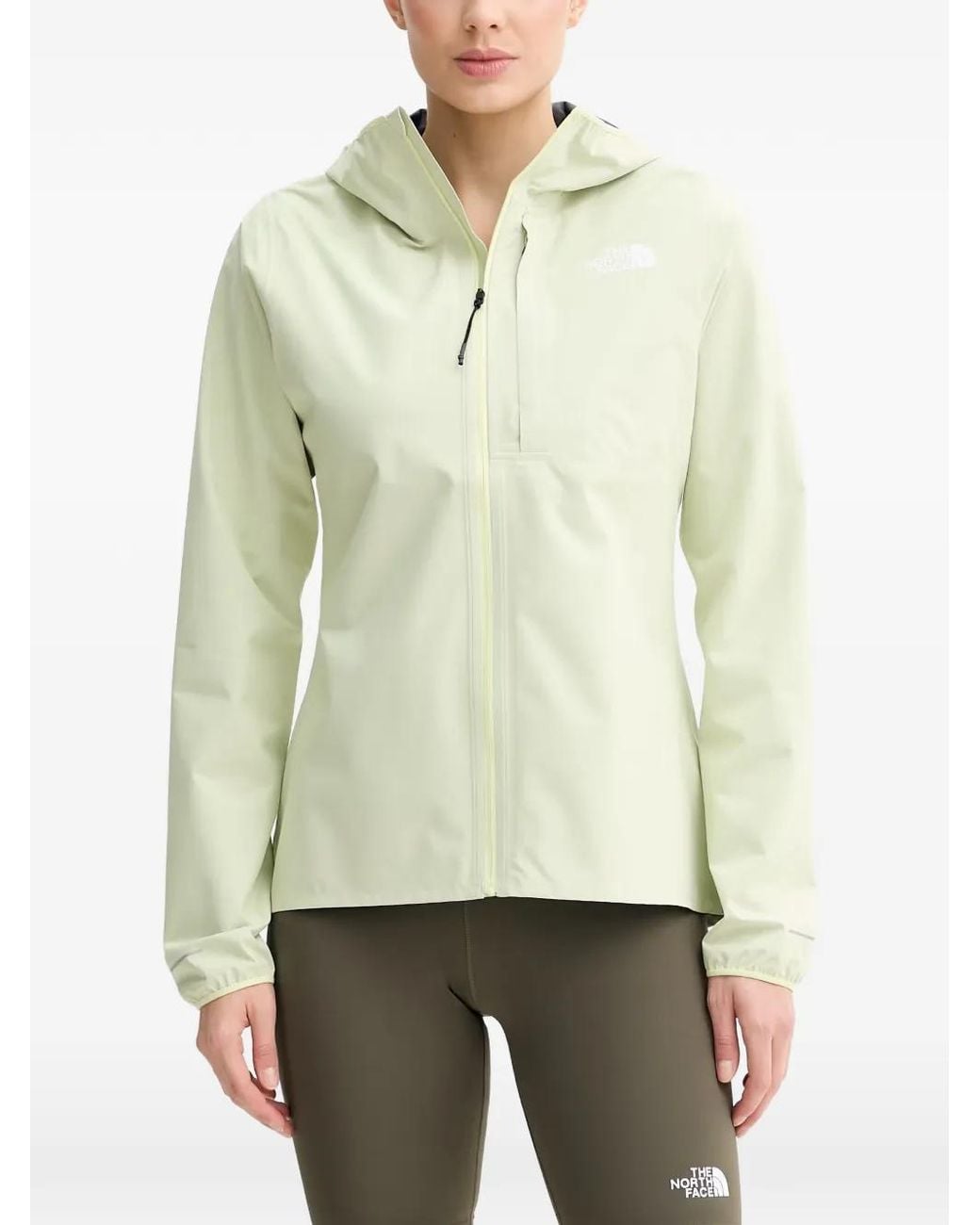 The North Face Green Fontanales Hooded Ripstop Lightweight Jacket