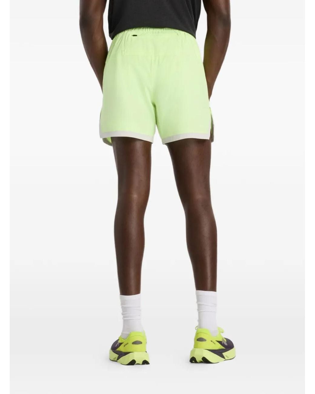New Balance Green Rc Essential Shorts for men