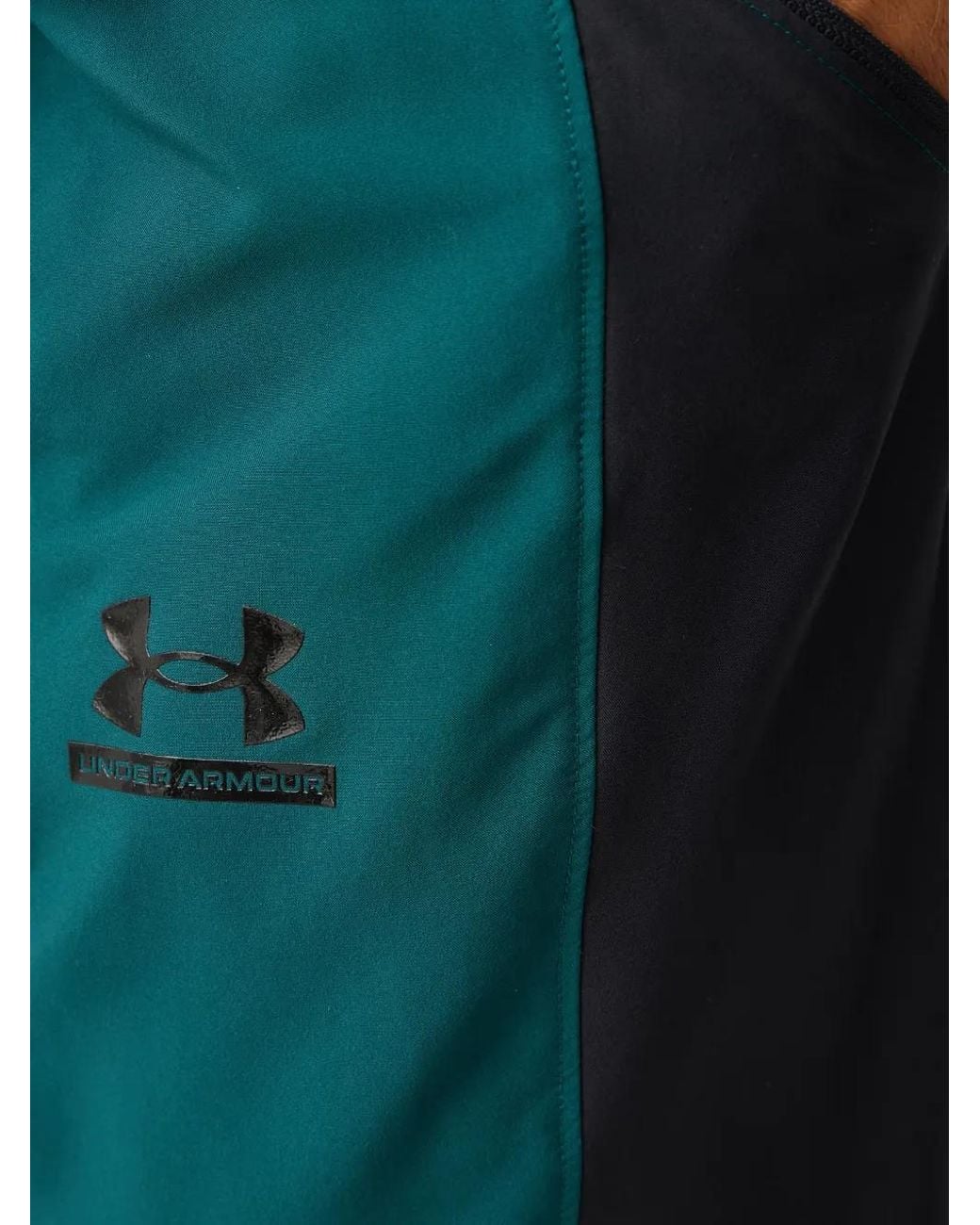 Under Armour Black Tech Tm Sport Logo-Print Elasticated Track Pants for men