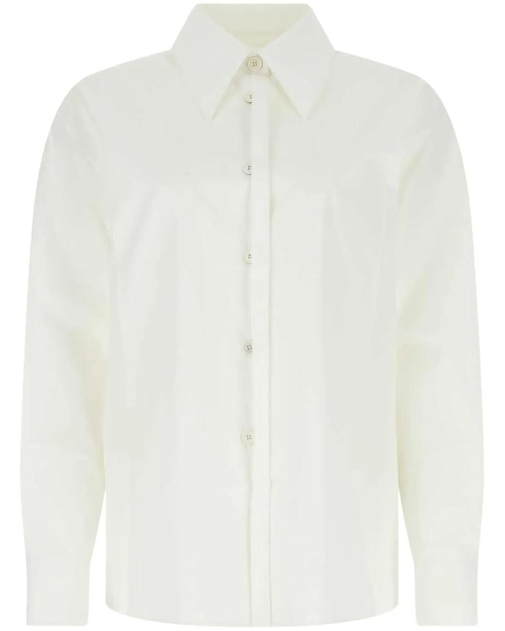 Jil Sander White Poplin Shirt