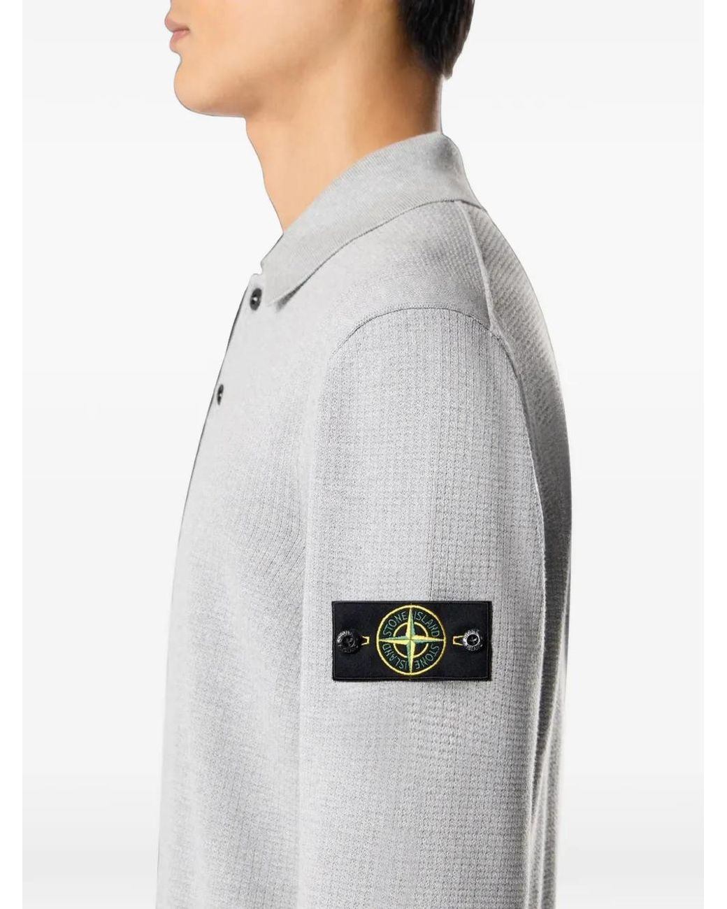 Stone Island Gray 5100024 Polo Shirt for men