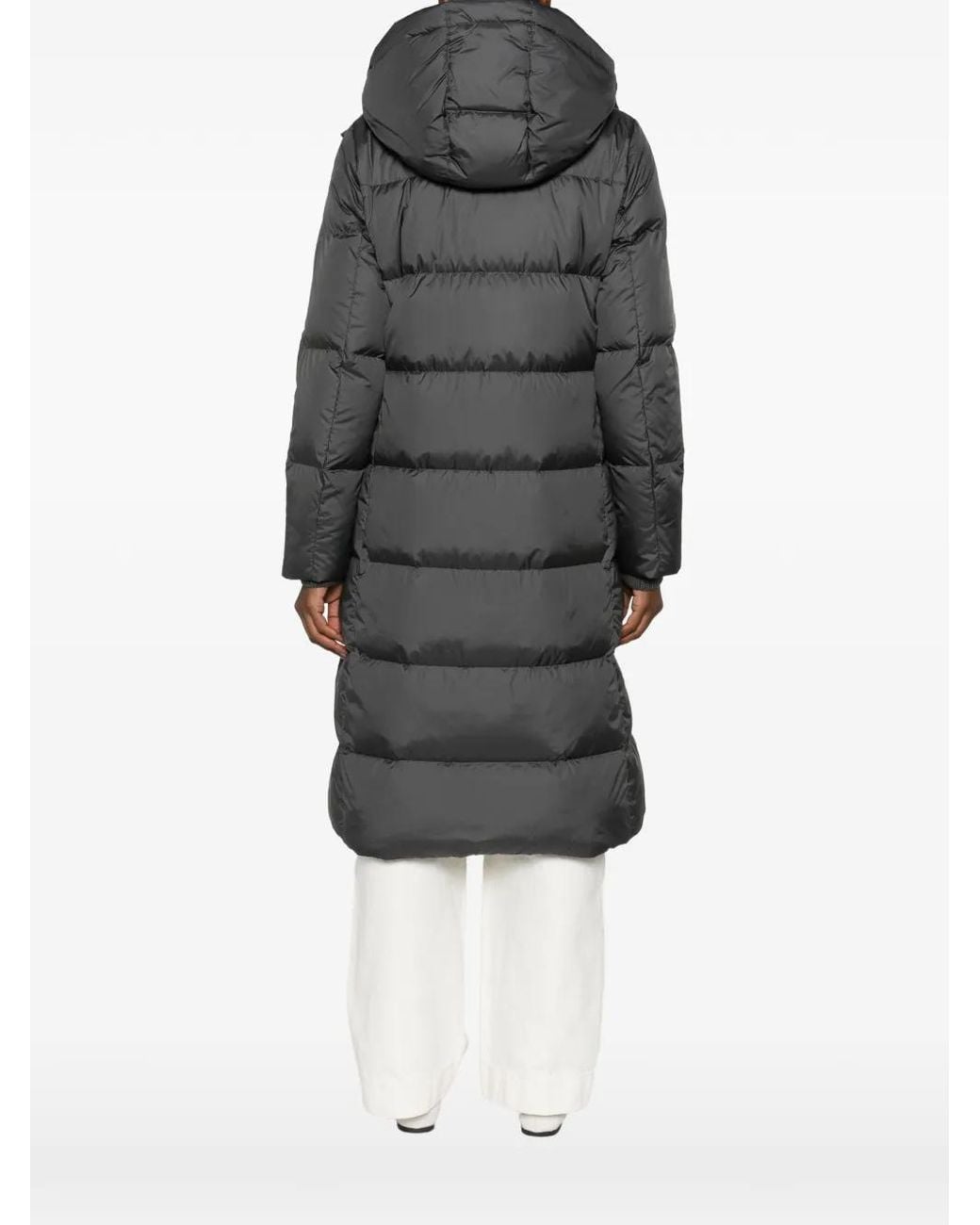 Marc O' Polo Gray Hooded Padded Coat