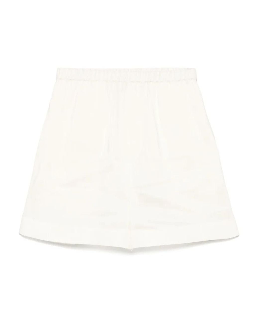 Loulou de Saison White Adonia Shorts