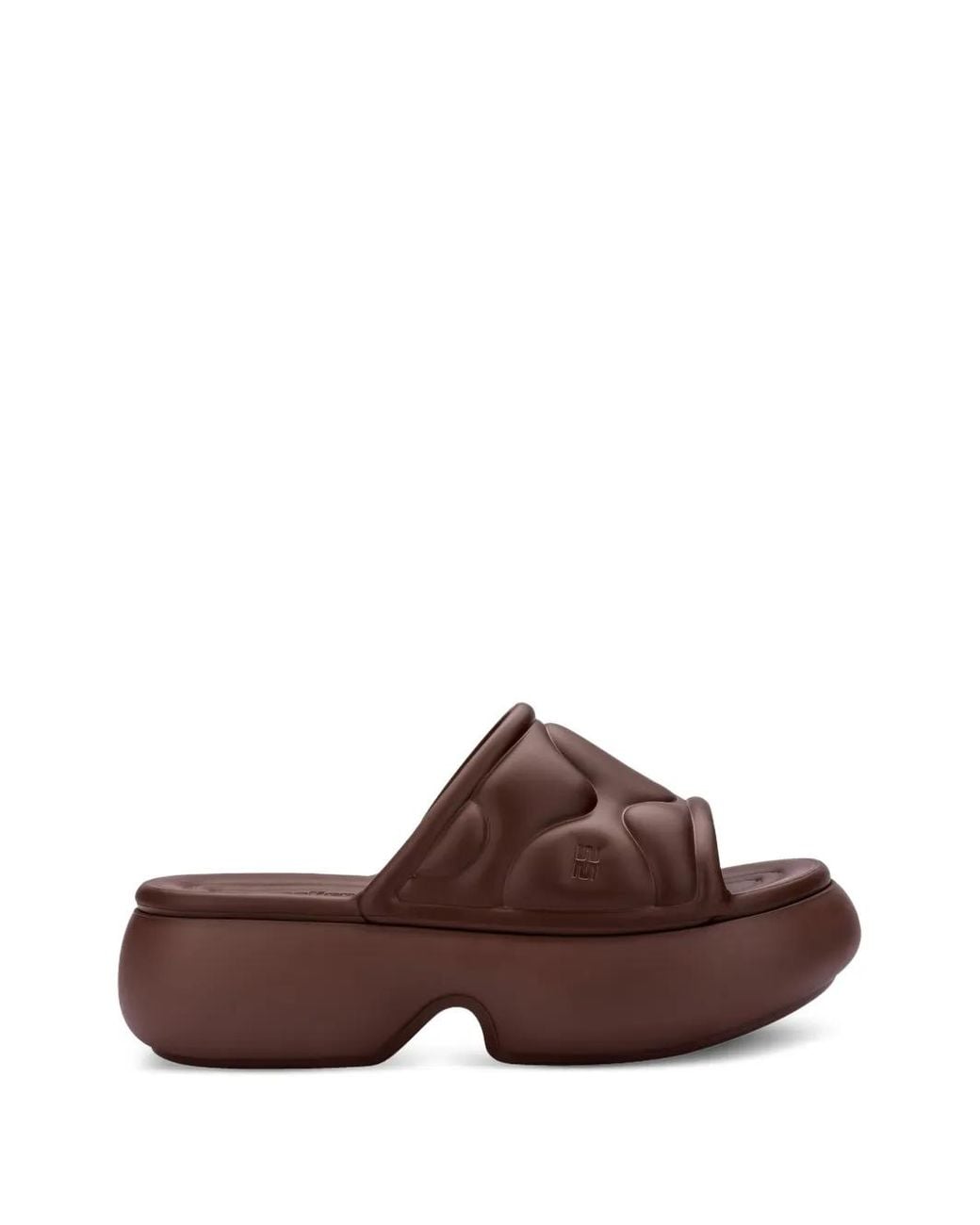Melissa Brown Free Puff Platform Slides